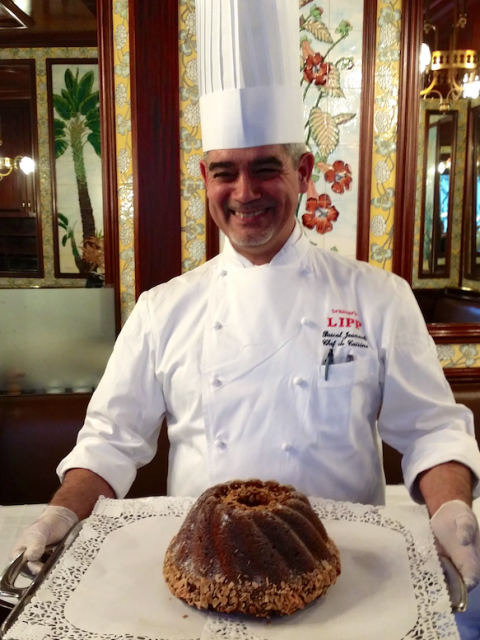Pascal Jounault, chef cuisinier de la Brasserie Lipp