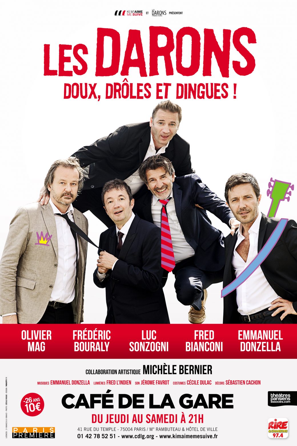 Les Darons osent tout, et plus encore ! PRESTAPLUME